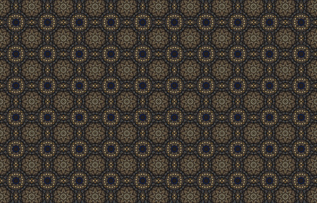 Ethnic pattern. Abstract kaleidoscope  fabric design.の写真素材