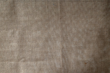 Burlap Background. Natural textured canvas