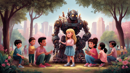 A Day of Fun and Sustainability in the Parkの素材