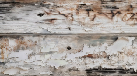 A white wooden board with an old-style abstract background, perfect for furniture and decor. The wooden panels add a natural and rustic charm to any space.の素材