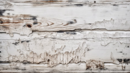 A white wooden board with an old-style abstract background, perfect for furniture and decor. The wooden panels add a natural and rustic charm to any space.の素材
