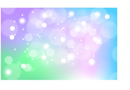 Bokeh defocused colorful background design. Vector illustration in eps10.のイラスト素材