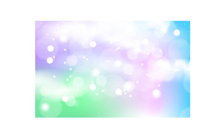 Bokeh and glitter light on colorful background. Vector illustration in eps10.のイラスト素材