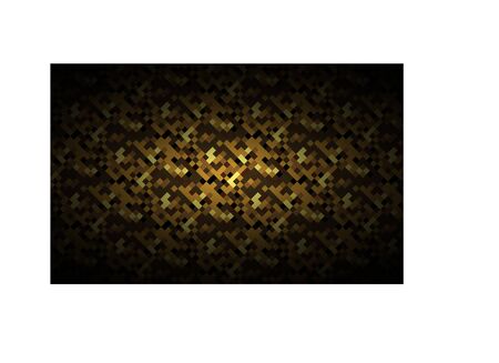 Dark abstract pixel pattern polygon background. Rectangular blurry illustration design vector.のイラスト素材