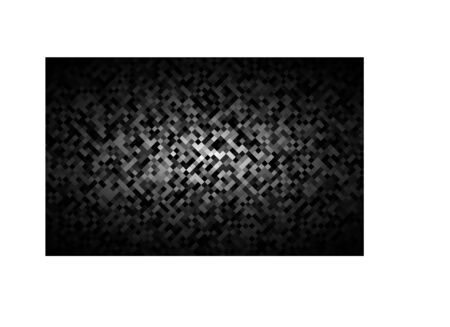 Black and white abstract pixel pattern polygon background. Rectangular blurry illustration design vector.のイラスト素材