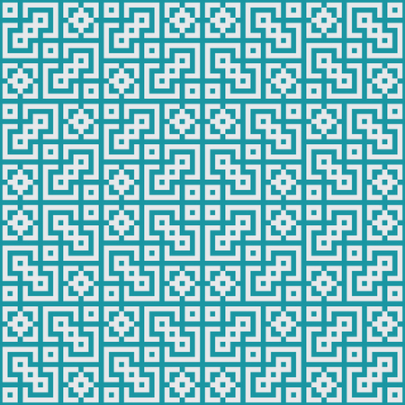 Abstract seamless Islamic with geometric patternのイラスト素材