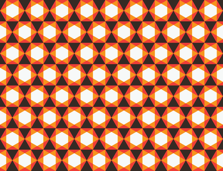 Abstract colorful seamless Islamic patternのイラスト素材