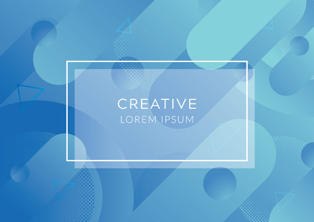 Abstract gradient background. Abstract geometric background. Creative geometric wallpaperのイラスト素材