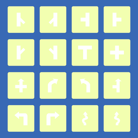 icon of traffic signのイラスト素材