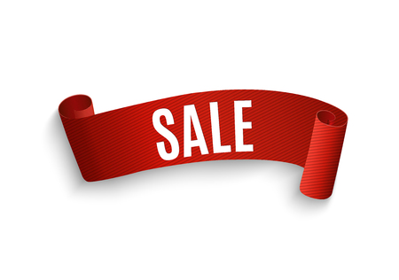 Big Sale Banner.Super Sale Banner Ribbon. Vector Illustrationのイラスト素材