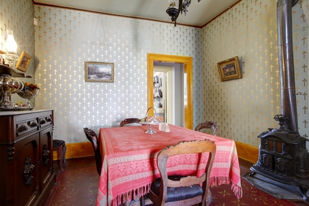 Room in Whaley House Museum, old town of San Diegoのeditorial素材