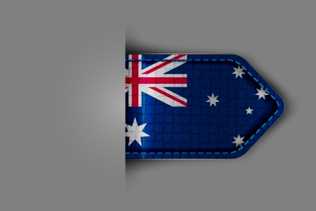 Flag of Germany in the form of a glossy textured label or bookmark  Vector illustration のイラスト素材