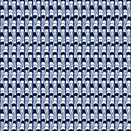 Seamless abstract blue pattern of vertical doodles. Vector illustration.のイラスト素材