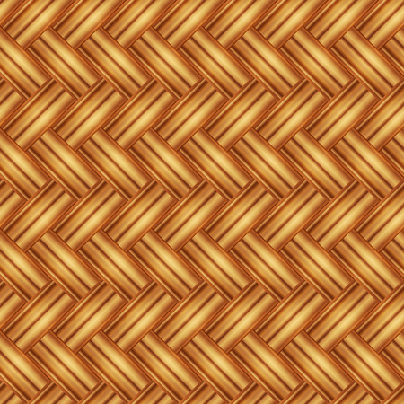 Seamless pattern wicker light straw color. Vector illustrationのイラスト素材
