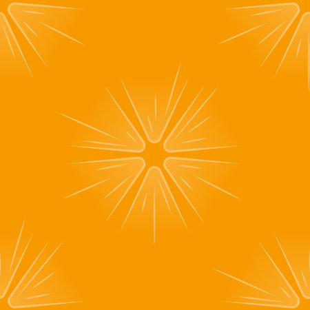 Vector seamless pattern with orange texture. Simple orange background with citrus slices. Print for printing, wrapping paper, fabricのイラスト素材