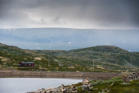 The Beautiful Norway landscape at summerの写真素材