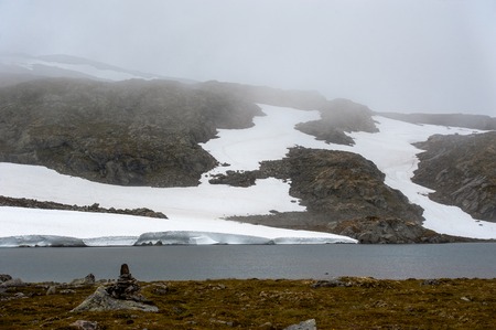 The Beautiful Norway landscape at summer, 2014の写真素材