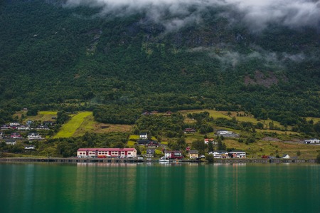 The Beautiful Norway landscape at summer, 2014の写真素材