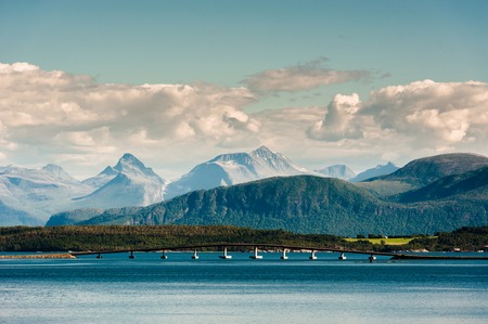 The Beautiful Norway landscape at summer, 2014の写真素材