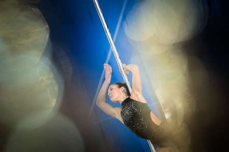 Pole sport elite 2014 on March 22, 2014 in Moscow, Russia.のeditorial素材