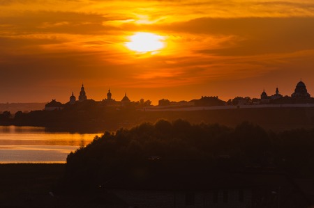 Constantine's Church in Sviyazhsk island, Tatarstan, Russia.の写真素材