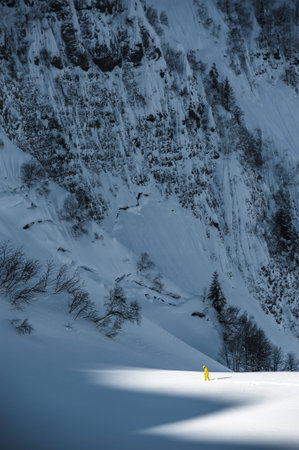 sports competition Ski resort Krasnaya Polyana Sochi Russia.