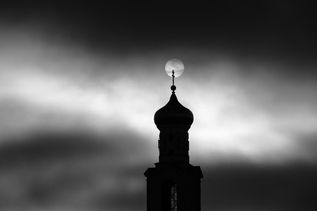 The architectural ensemble of The St. George's Yuriev Orthodox Male Monastery on the bank of The Volkhov River. Veliky Novgorod. Russia.の写真素材
