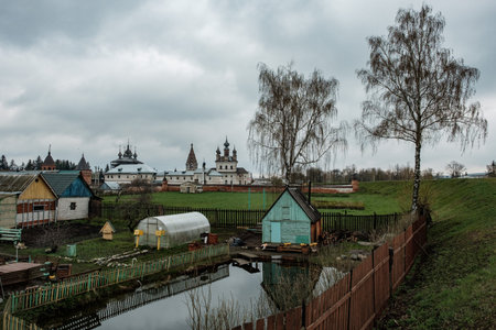 View of the Kremlin in Yuryev Polsky.