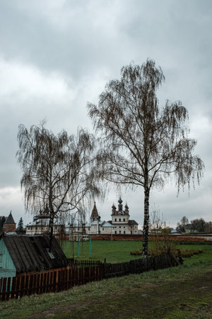 View of the Kremlin in Yuryev Polsky.