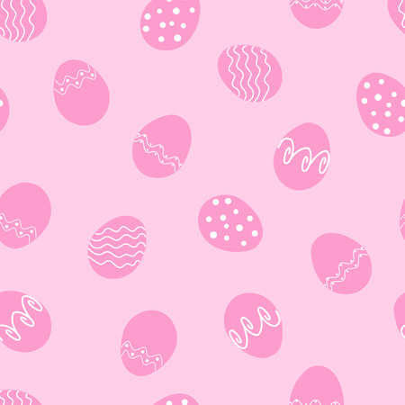 Seamless beautiful backgrounds on the theme of Easter for textiles, t-shirts, wrapping paper.のイラスト素材
