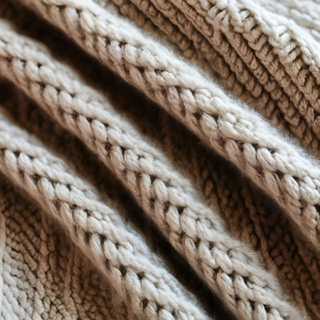 Abstract background texture of a knitted fabricの素材