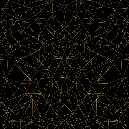 abstract background with gold stripes and starsのイラスト素材