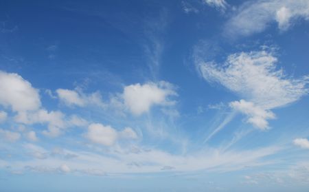sky textureの写真素材