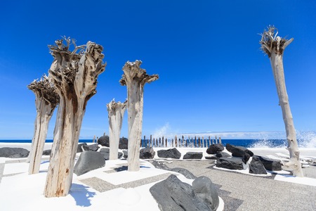 Entertainment center Lago Martianez with pools with oceanic water,のeditorial素材