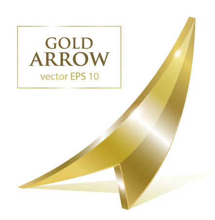 Vector glossy digital realistic arrow frame isolatedのイラスト素材