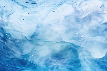 background with water texture, transparent liquid. AI generative.の素材