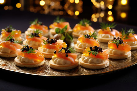 Assorted canapの素材