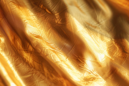 Gold texture with soft foldsの素材