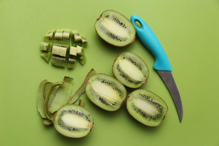 Kiwi in the context ofの写真素材