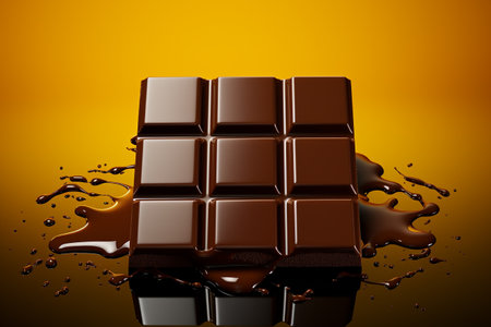 chocolate Yummy food, gifting, enjoying, and making chocolate. Delicious chocolate dessert, a way to show their affection for those they care about. Sweet food. cacao mlk brownの素材