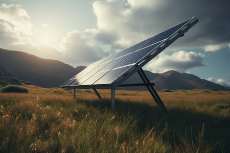A solar cell is a photovoltaic module that collects sunlight and uses it to generate electricity sun wind and solar systems nature beautiful, alternative global ecology energyの素材