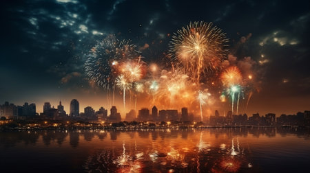 India Republic Day, entry into force of Constitution, colors orange white green blue flag, patriotism, sovereign, democratic republic, historical and cultural. banner, copy space, greeting cardの素材