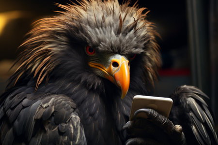 Anthropomorphic animals, playful, human like characters, emotions, endearing personalities, fantasy reality, daily routine, go to school, listen to music, phone, have a breakfast, drink at barの素材