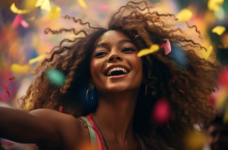 Colombian festivities, colorful months of the year, Christmas, Feria de Cal, explosion of music and color, enjoy the famous Carnavales de Barranquilla. happy, emotion, incredible beautiful.の素材