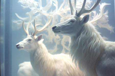 Albino animals Lack of pigment in the skin and its appendages, in the iris and pigmented membranes of the eyes white wildlife eyes exotic nature rarelyの素材
