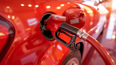 Petrol, gasoline, benzene, fuel, refueling, gas filling station, fueling, power oil car disel automobile, banner copy space background greeting cardの素材