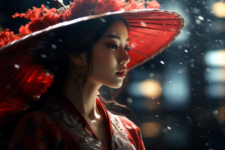 Japanese culture set of spiritual and material values, kimano, asia, samurai lady history beautiful pretty cute happy girl woman traditionalの素材