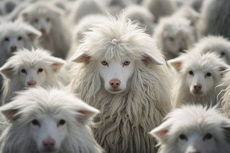 Albino animals Lack of pigment in the skin and its appendages, in the iris and pigmented membranes of the eyes white wildlife eyes exotic nature rarelyの素材