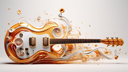 Music note sound rock singer live, voice instrument, melody orchestra symphony, key fun beautiful musician song , microphone party banner copy space backgroundの素材