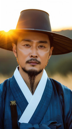 Liberation celebration: South Korean Independence day, end of Japanese colonial rule with patriotic events, cultural displays, national pride, honoring struggle and resilience of the Korean people.の素材